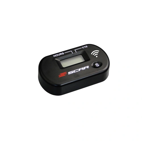 Scar Wireless Hour Meter - Black - SKU:SRSWHM