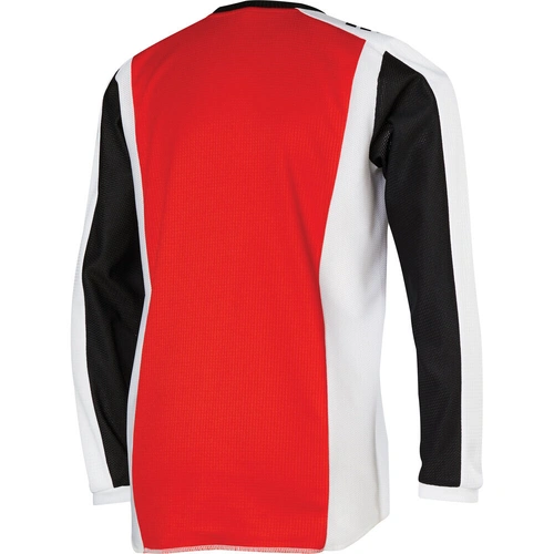 Shift Youth Whit3 Label Race 2 Jersey - White/Red/Blue