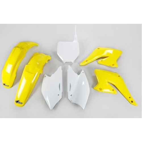 UFO Plastics Kit - Suzuki - RMZ250 2004-2006 - OEM  - SKU:SUKIT403E999