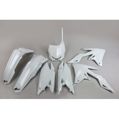 UFO Plastics Kit - Suzuki - RMZ250 19-23 RMZ450 18-23 - White