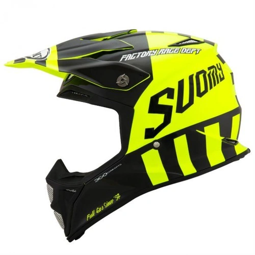 Suomy MX Speed Full Gas Helmet - Fluro Yellow - S - SKU:SUKSMS000856