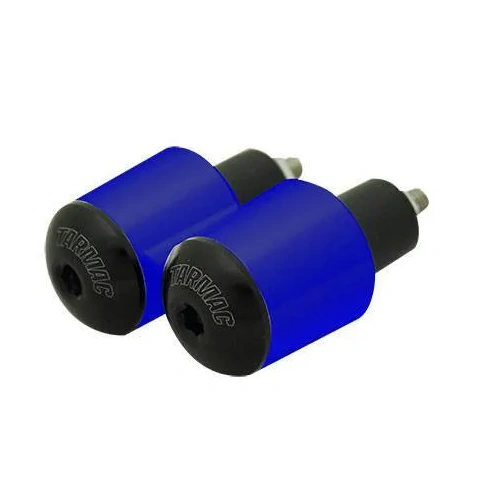 Tarmac Bar-Ends Tapered Smooth - Blue - 35mm - Blue