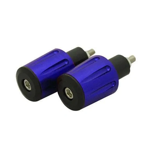 Tarmac Bar-Ends Tapered Grooved - Blue - 36mm - Blue