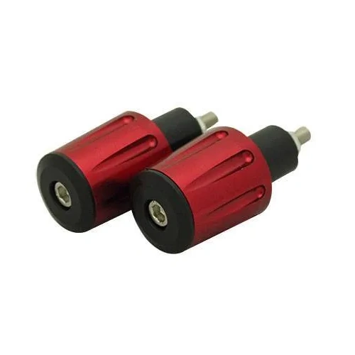 Tarmac Bar-Ends Tapered Grooved - Red - 36mm - Red