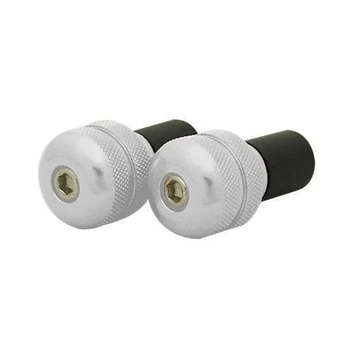 Tarmac Bar-Ends Knurled - Silver
