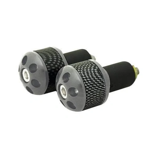 Tarmac Bar-Ends Carbon Print - Silver