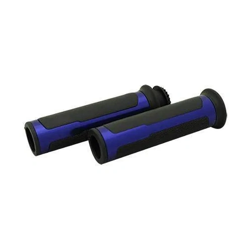Tarmac Grips with Throttle Tube - Blue