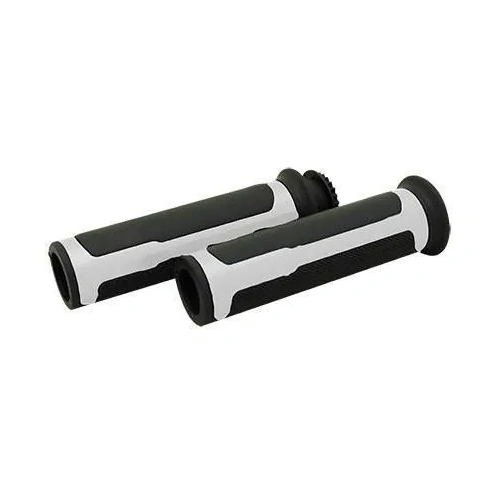 Tarmac Grips with Throttle Tube - Silver