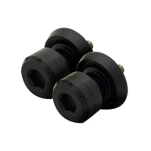 Tarmac Pickup Knob/Slider - Black - 10mm - Black
