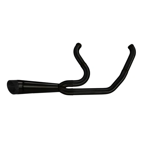 Two Brothers Racing Shorty-Turnout Full System for Harley-Davdison Tour '17-23 - Black