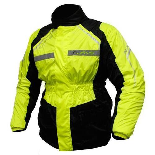 Rjays Tempest Black Hi Vision Jacket