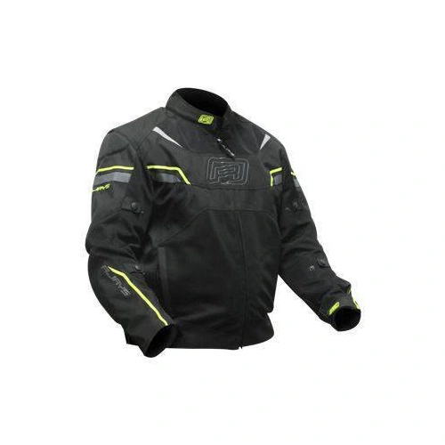Rjays Swift II Womens Jacket - Black/Hi Viz - S - SKU:TJ0016BKHVDS