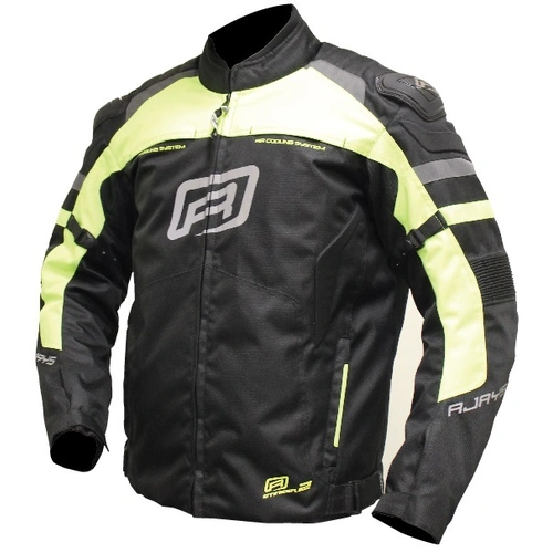Rjays Stinger II Black Hi Viz Jacket - SKU:TJ0020BKHV3