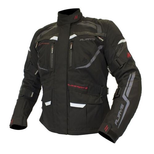 Rjays Voyager V Ladies Black Comfort Fit Jacket - SKU:TJ0022BKDCF1