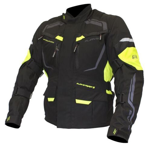Rjays Voyager V Black Hi Viz Jacket