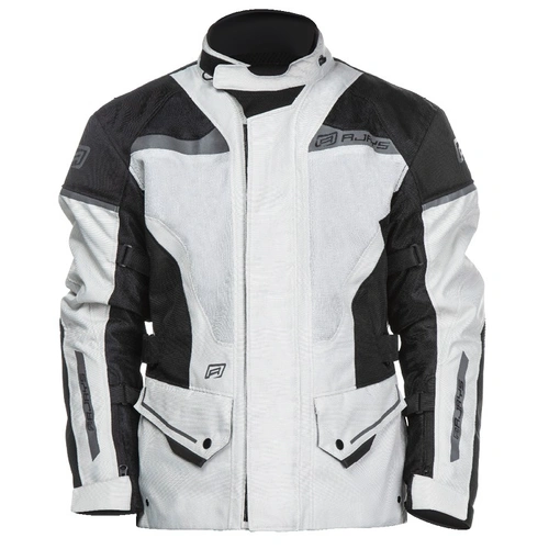 Rjays Tour-Air Grey and Black Jacket - SKU:TJ0025BKGY08