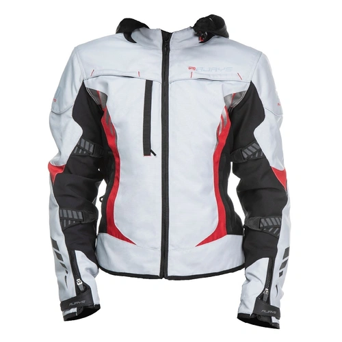 Rjays Tracer Womens Jacket - Grey/Black/Red