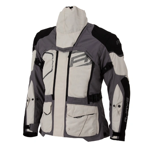 Rjays Adventure Jacket - Grey/Black - XL - SKU:TJ0028GYBK06