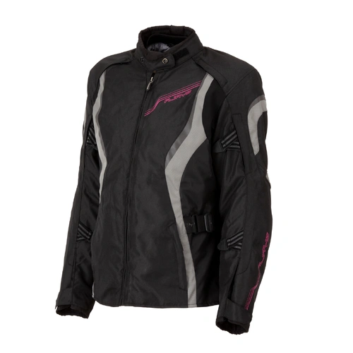 Rjays Athena Womens Jacket - Black/Pink