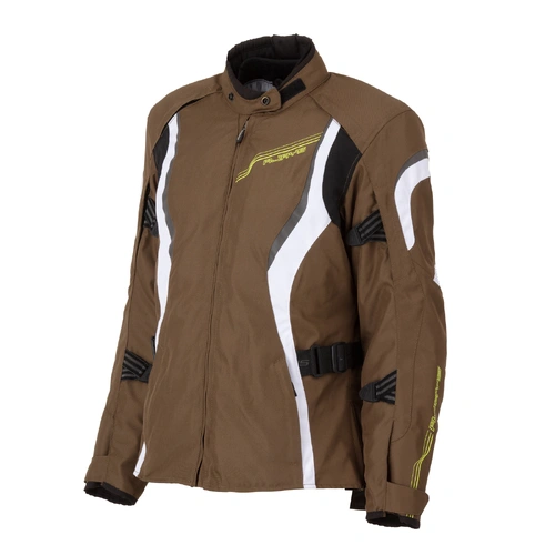 Rjays Athena Womens Jacket - Olive/White