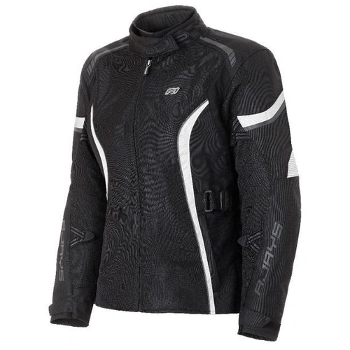 Rjays Athena Air Womens Jacket - Black/White - 14 - SKU:TJ0036BKWHD06