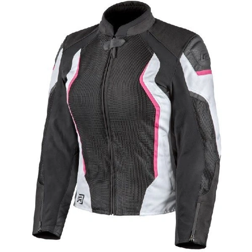 Rjays Sector Womens Jacket - Black/White/Pink