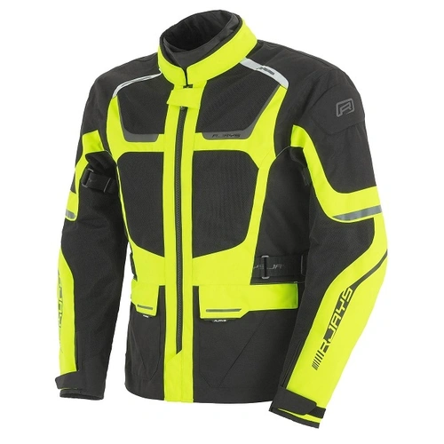 Rjays Tour Air II Jacket - Black/Hi Viz - 4XL - SKU:TJ0038BKY09