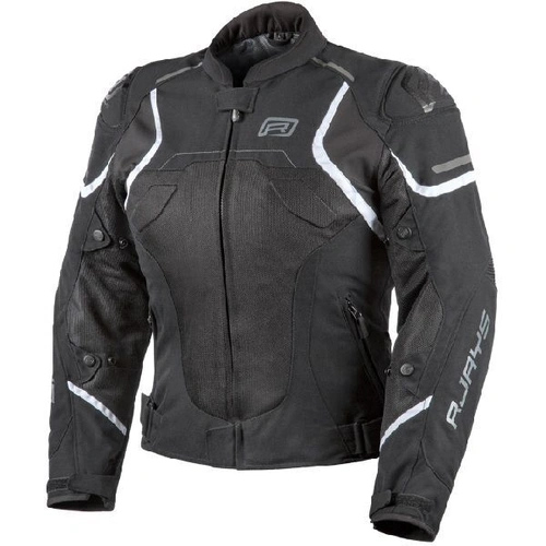Rjays Pace Airflow Womens Jacket - Black/White