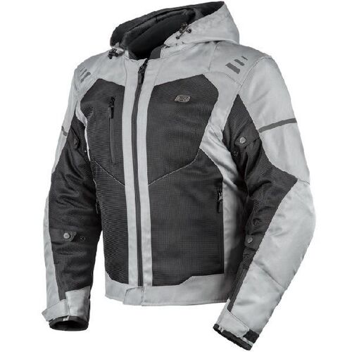 Rjays Tracer 2 Air Primer Grey Textile Jacket - Unisex - Medium - Adult - Grey - SKU:TJ0045GY04