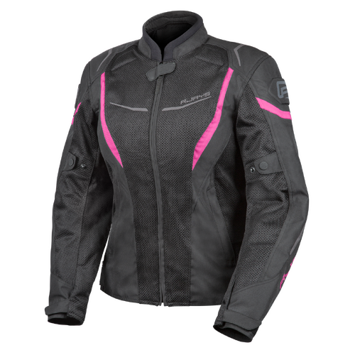 Rjays Womens Swift III Jacket - Black/Pink - 8 - SKU:TJ0048BPD03