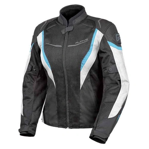 Rjays Swift III Womens Jacket - Black/White/Blue - 8 - SKU:TJ0048BWB03