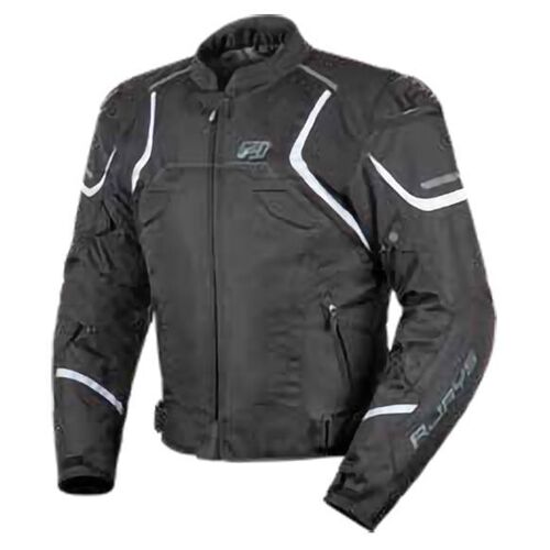 Rjays Pace Black White Jacket - Unisex - Large - Adult - Black/White - SKU:TJ0051BW05