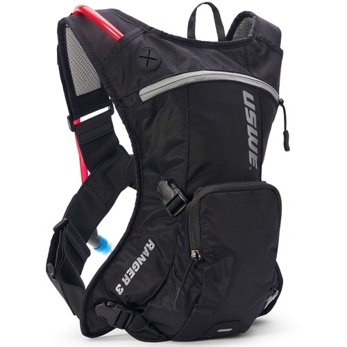 USWE Ranger Hydration Pack - Black - 3L - SKU:US2030508