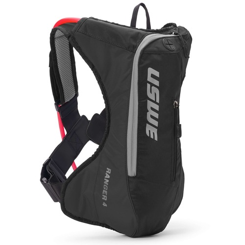 USWE Ranger Dirt Biking Hydration Pack - Black - 4L - SKU:US2040508