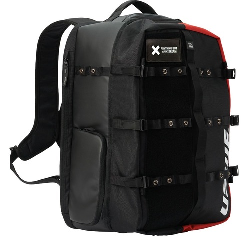 USWE Buddy Athlete Gear Backpack - Black/Red - 40L - SKU:US2404935