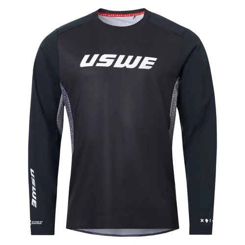USWE Lera Off-Road Jersey - Black - M - SKU:US80951001999105