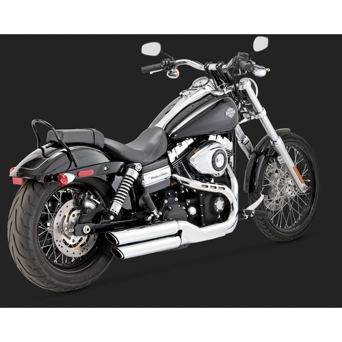 Vance & Hines Twin Slash 3In S/O Dyna Fx