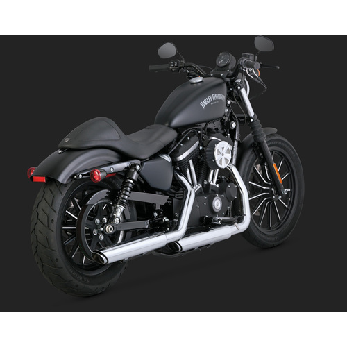 V&H TWIN SLASH 3' S/O SPORTSTER 14-20 - SKU:V16861