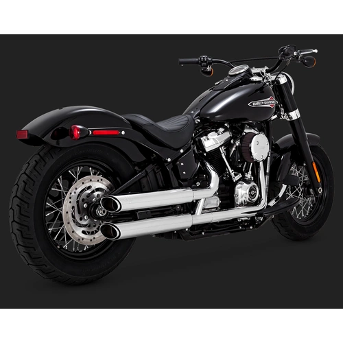 Vance & Hines Twin Slash 3 Inch S/O - Softail 18-20 (Exc Fxfb/Flde/Flhc-All)