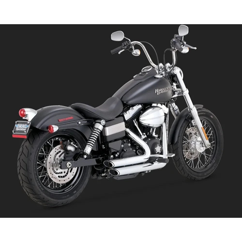 Vance & Hines Shortshots Staggered Dyna 12-17 (Excl Switchback)