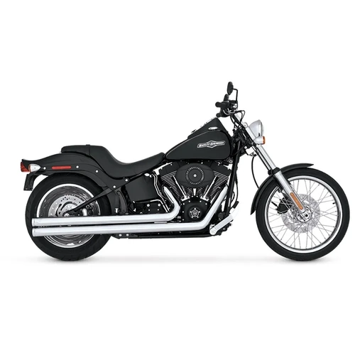 Vance & Hines Bigshots Long Chrome Pcx Softail 86-17 (Exc Fxsb/Fxse) (Was V17823)