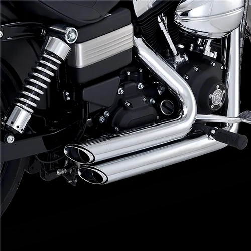 Vance & Hines Pcx Sh Shot Stag Chr Dyna 12-17 (Excl Switchback) (Was V17227)