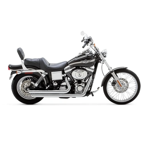 Vance & Hines Bigshot Staggered Pcx Chrome Dyna 06-17 (Excl Switchback) (Was V17938)