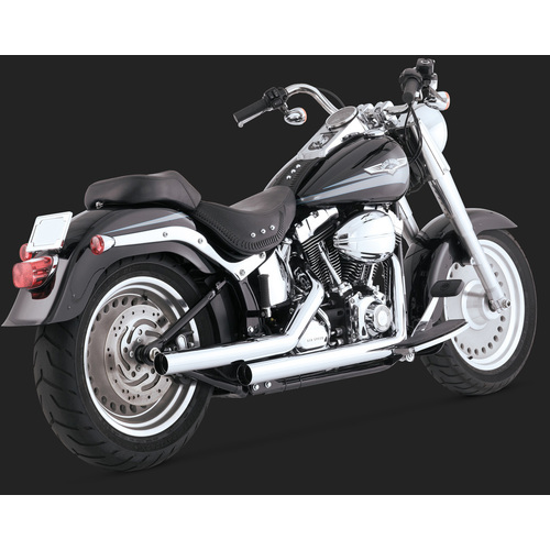 V&H STRAIGHTSHOTS SOFTAIL 86-11 (86-06 MODELS NEED V16925 O2 SENSOR BUNGS) - SKU:V17817