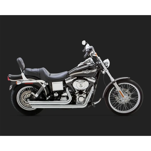 Vance & Hines Bigshot Staggered Dyna Chrome