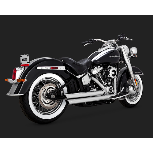 V&H BIGSHOT STAGGERED CHROME SOFTAIL 18-20 (EXCL FXDR/FXBR/FLFB) - SKU:V17941