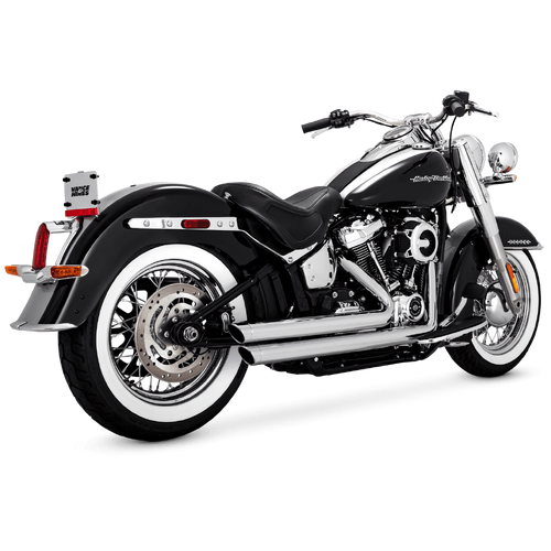 Vance & Hines Bigshot Staggered Chrome Dyna 06-17 (Excl Switchback)