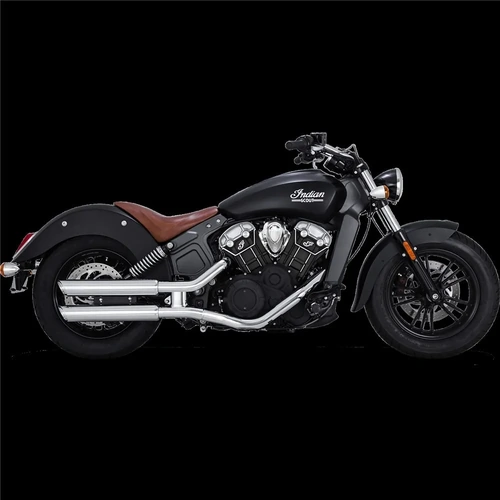 Vance & Hines Pcx Twin Slash 3In S/O Chr