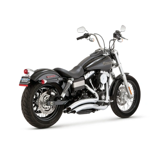 Vance & Hines Big Radius 2-2 Chrome Dyna 06-17 Excl Switch Back Was V26071/V23371