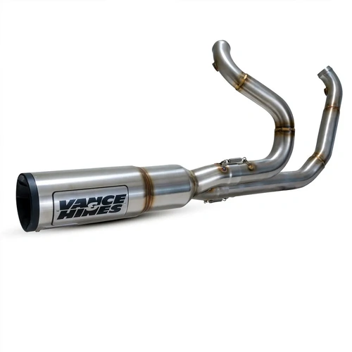 Vance & Hines Hi-Output Rr 2-1 Pcx Stainless Brushed Touring 17-22